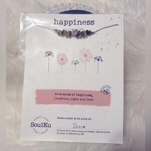 Happiness Handmade Necklace with Multicolor Tourmaline Beads